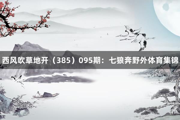 西风吹草地开（385）　　095期：七狼奔野外体育集锦