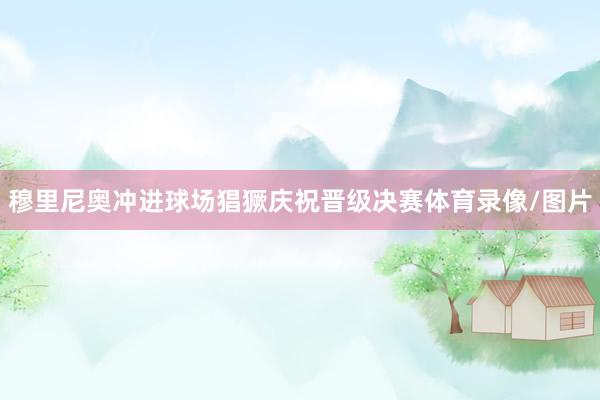 穆里尼奥冲进球场猖獗庆祝晋级决赛体育录像/图片
