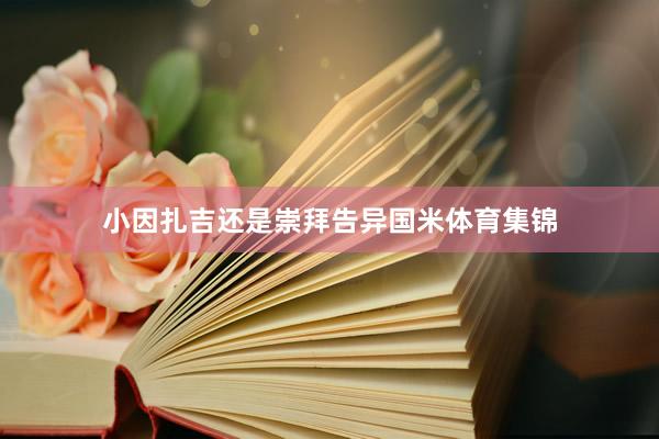 小因扎吉还是崇拜告异国米体育集锦