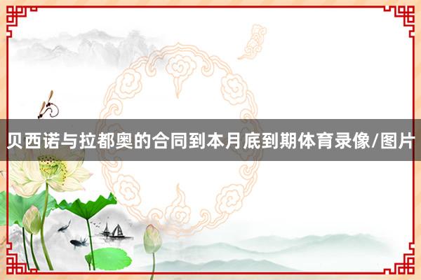 贝西诺与拉都奥的合同到本月底到期体育录像/图片