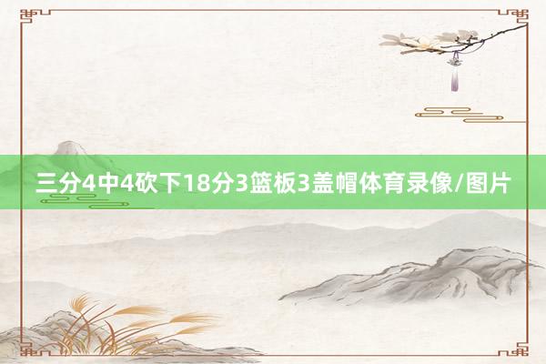 三分4中4砍下18分3篮板3盖帽体育录像/图片