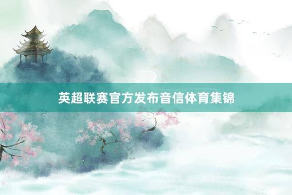 英超联赛官方发布音信体育集锦